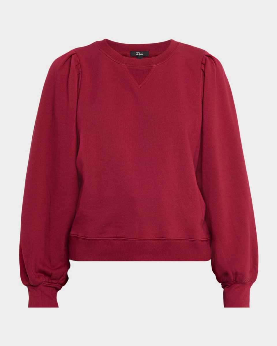 Tiffany Puff-Sleeve Sweatshirt